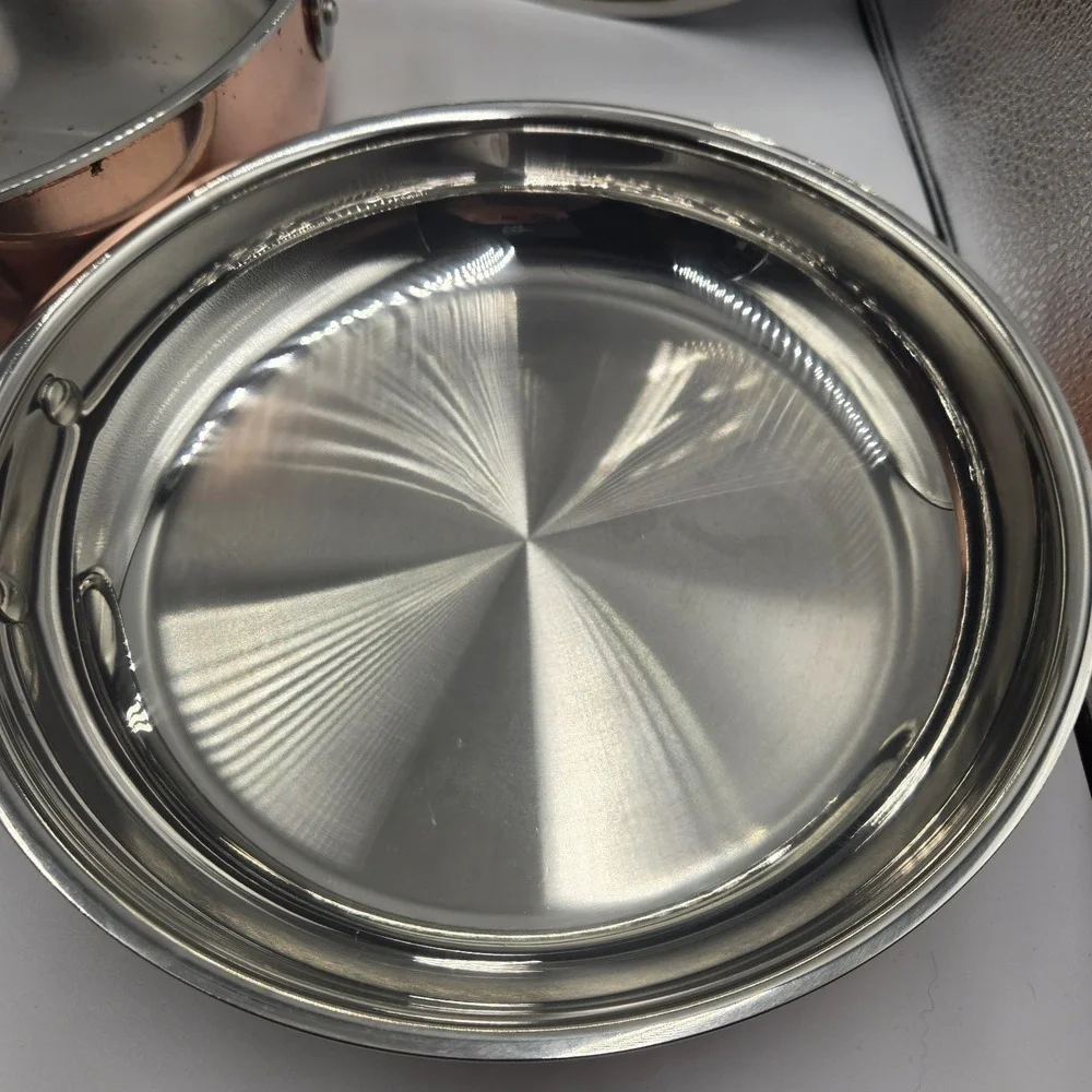 Cuisinart CTP33-30H Copper Stainless 5 Qt Saute Pan W/Lid & 10